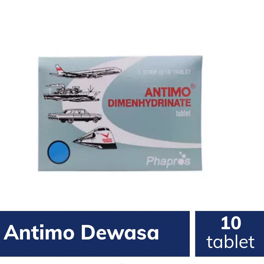 Antimo Tablet 1 Strip isi 10