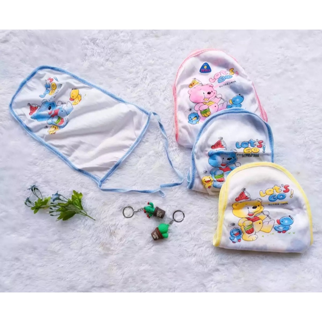 6 pcs Popok bayi KARAKTER perlengkapan bayi baru lahir