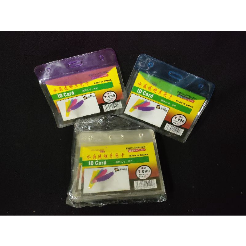 

name tag plastik silicone tebal /id card holder