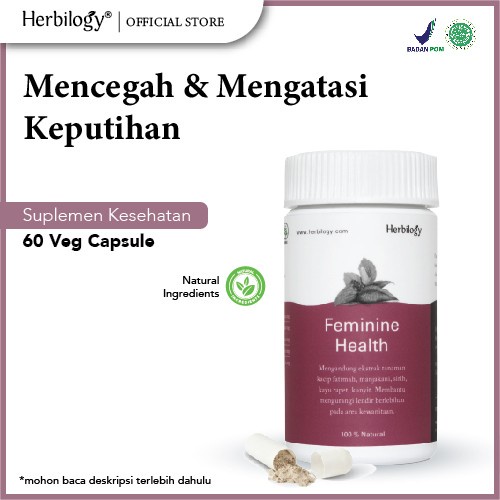 

Herbilogy Feminine Health - Keputihan 60 capsule