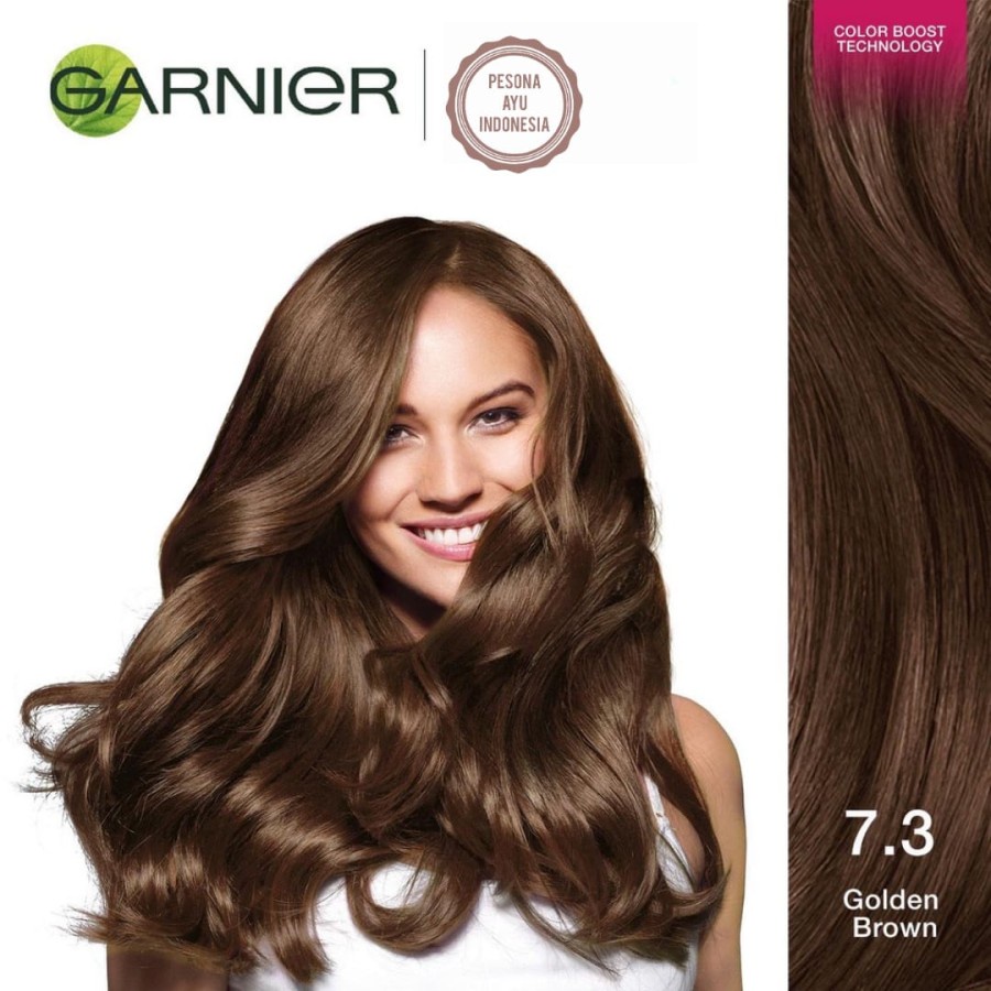 READY GARNIER HAIR COLOR NATURALS ULTRA CLOLOUR 20GR GOLDEN BROWN ASH BLONDE / 20mL SACHET