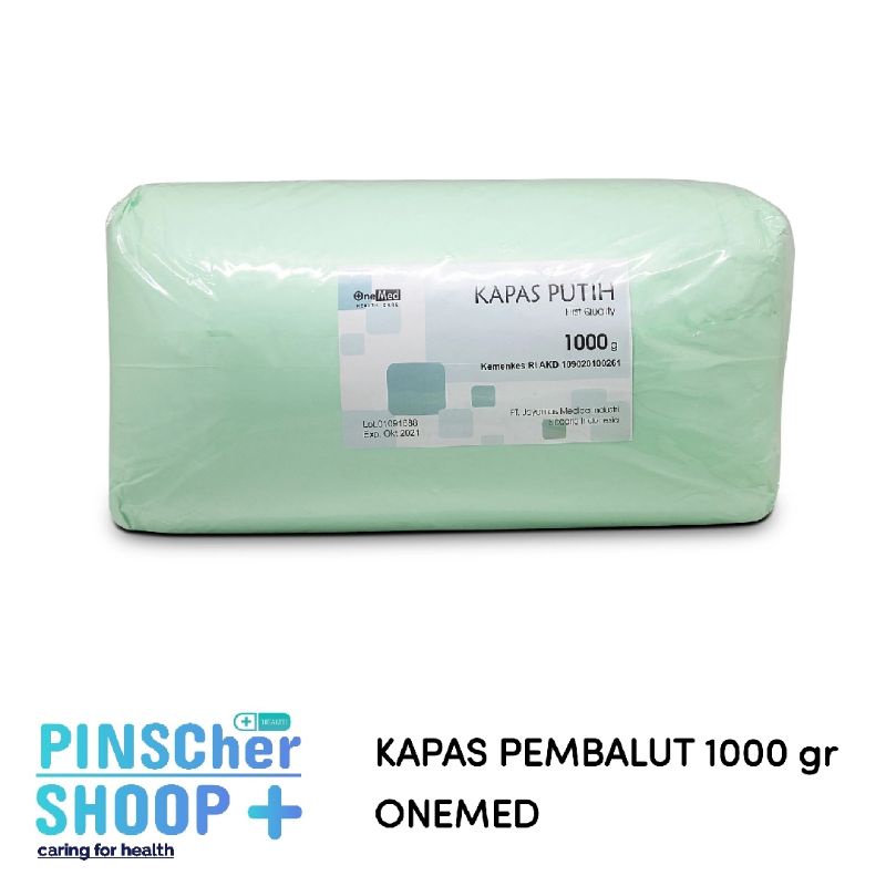 Kapas 1000 Gram Putih Onemed