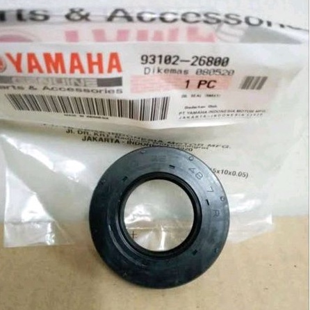 SEAL AS RODA BELAKANG MIO SPORTY SMILE MIO SOUL FINO KARBU ORI YGP SIL ORIGINAL YAMAHA 93102-26800