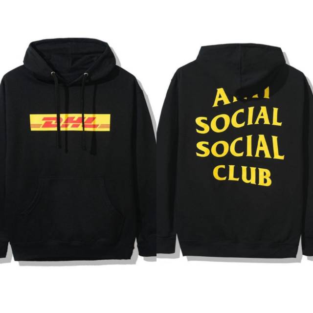 Sweater Hoodie Zipper DHL ANTI SOCIAL SOCIAL CLUB