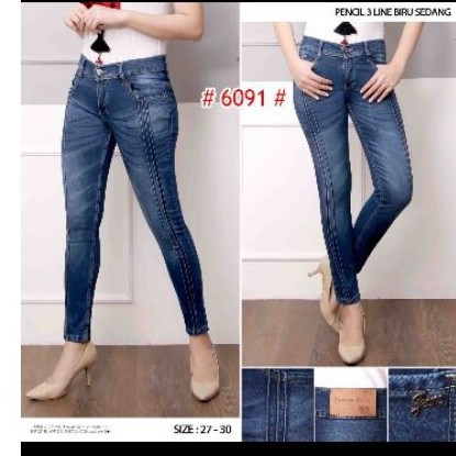 

CELANA PENSIL 3 LINE BIRU SEDANG