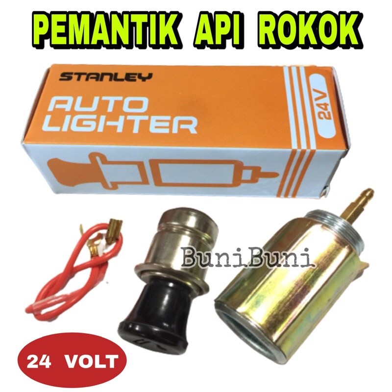 Pemantik Api / Colokan Korek Rokok / Cigarette Lighter Untuk Mobil 12 Volt &amp; Truk 24 Volt Universal