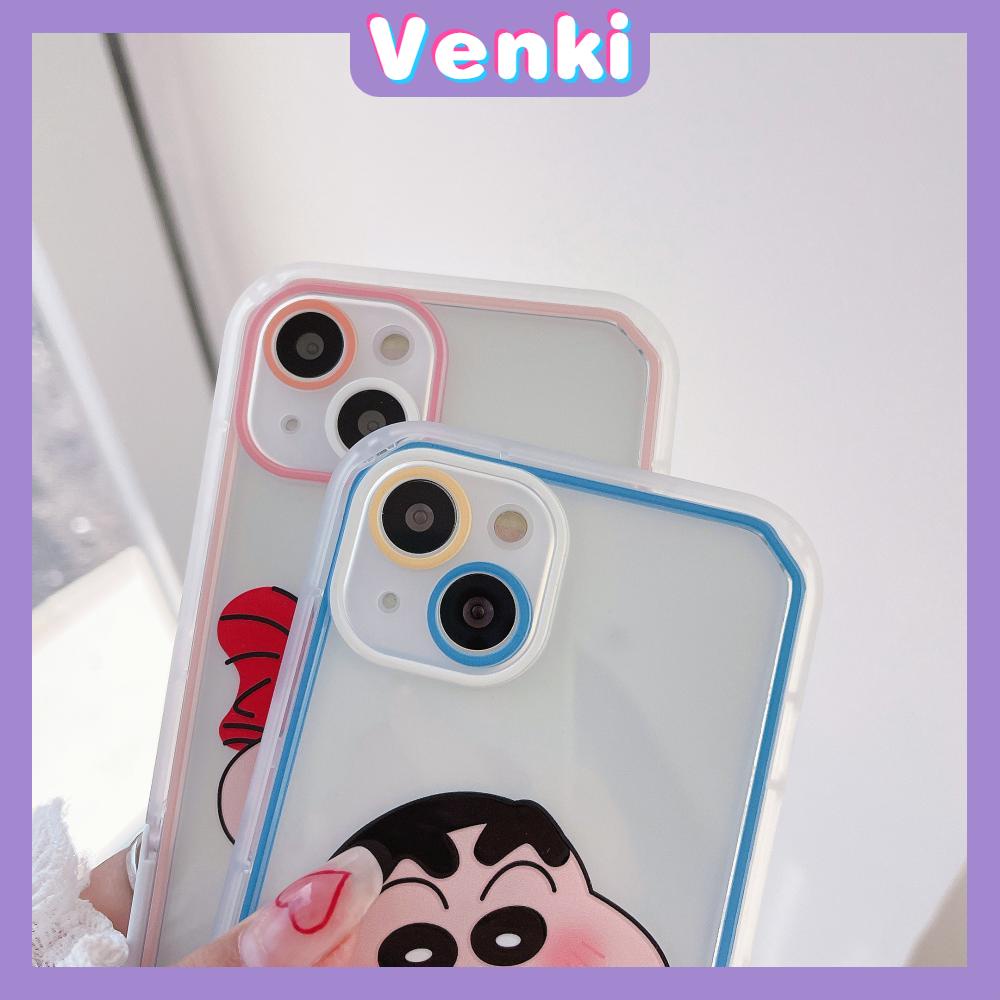 iPhone Case Acrylic Invisible Folding Stand Silicone Soft Case Airbag Shockproof Camera Cover Cartoon Cute Compatible For iPhone 11 Pro Max 13 Pro Max 12 Pro Max 7Plus xr XS Max