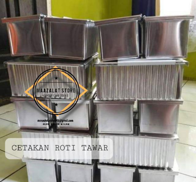 Cetakan Roti Tawar Bandung Almunium