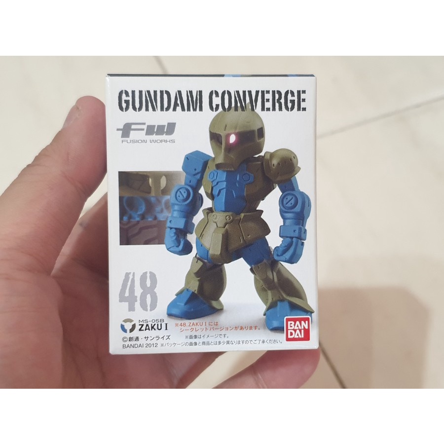 GUNDAM CONVERGE 48 MS-05B ZAKU I ORI MURAH BANDAI