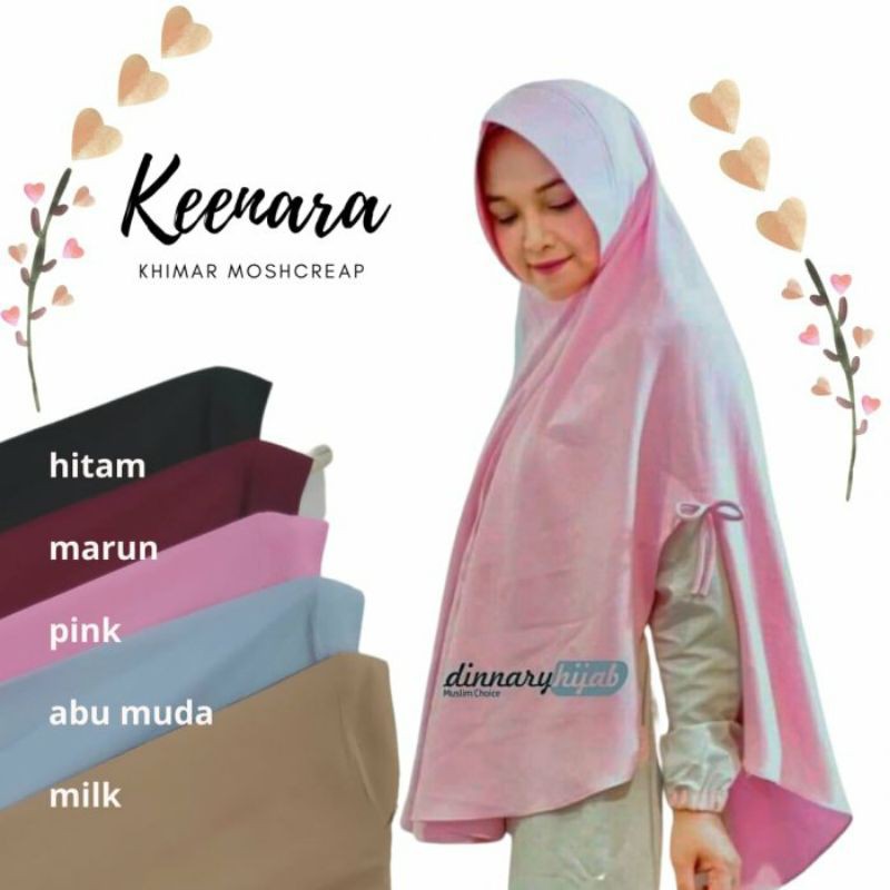 KEENARA KHIMAR SYARI || DINNARY HIJAB