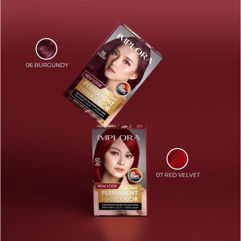 implora permanent Hair color permanen Haircolor