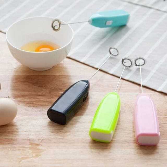 Elektrik Hand Mixer Mini Milk Frother Pengaduk Minuman telur Electric harga Termurah Kualitas Terbai