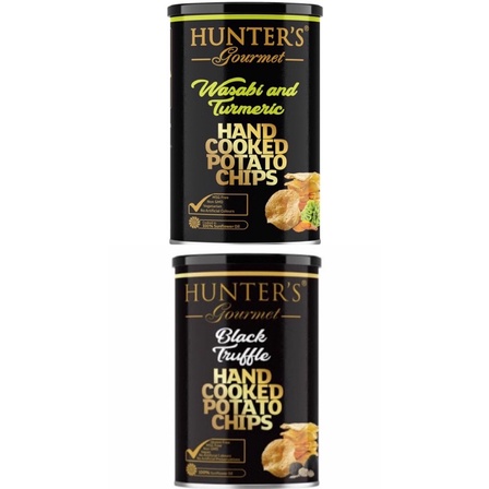 

Hunter's Gourmet Hand Cooked Potato Chips 150gr