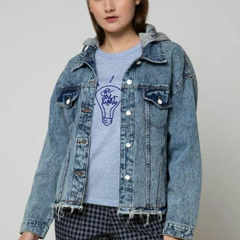 Jaket Jeans Denim Nevada Original, New & full tag (MURAH HARGA PROMO)