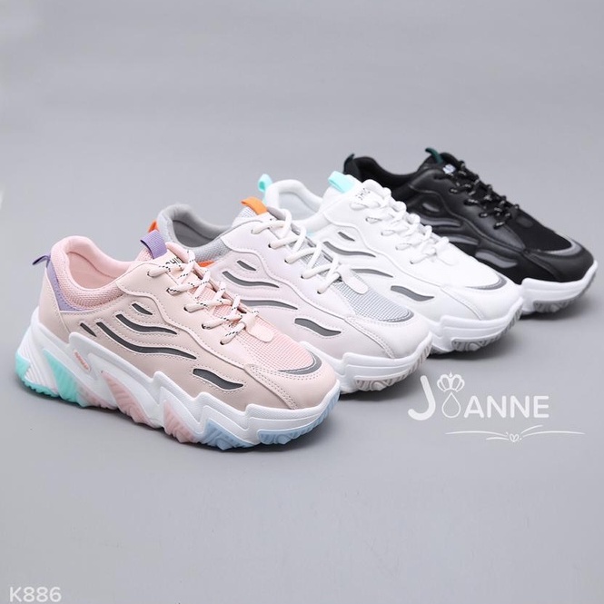 JOANNE Sporty Sneakers Shoes #K886 ORIGINAL