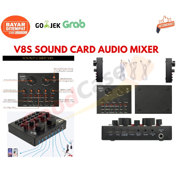 PAKET LENGKAP MIC BM 800 PODCAST YOUTUBER MIC + SOUND CARD + AUDIO SPLITTER