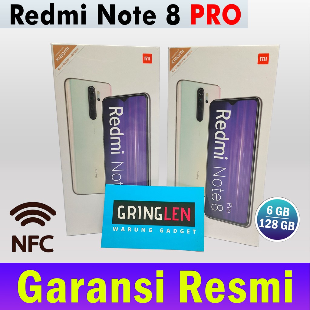 Xiaomi Redmi Note 8 (PRO) 6/128GB Garansi Resmi