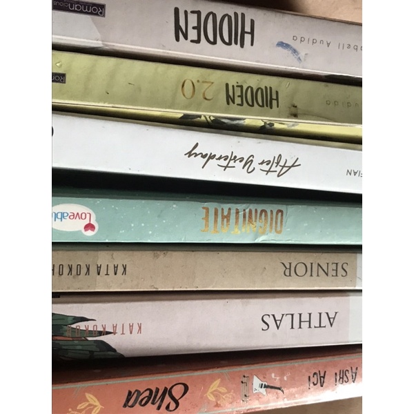 NOVEL PRELOVED ORIGINAL / NOVEL BEKAS / NOVEL HIDDEN / NOVEL HIDDEN 2.0 / NOVEL YESTERDAY / NOVEL DI