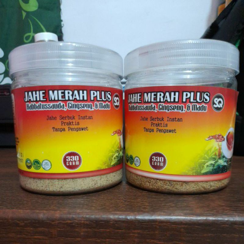 

paket 2botol jahe merah SQ plus 330gr