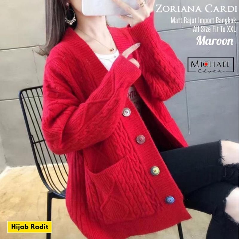 ZORIANA CARDI RAJUT IMPORT BANGKOK