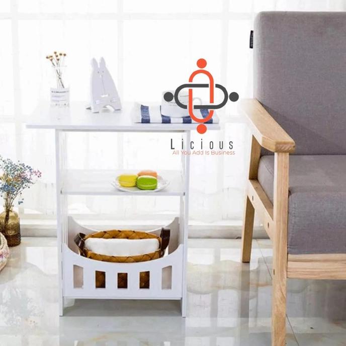 ] MEJA ngopi kotak, Coffee Table Meja Majalah sudut