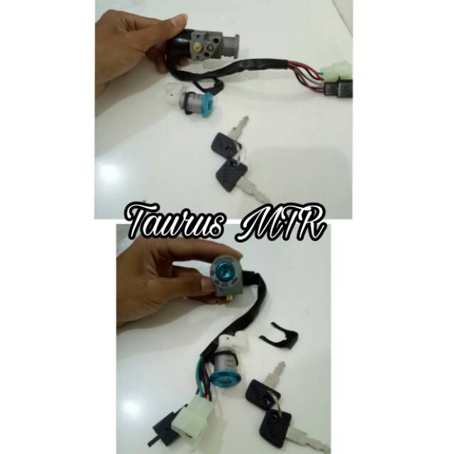 KUNCI KONTAK SET SUPRA X/SUPRA FIT/ PLUS KUNCI JOK DEPAN BELAKANG-2