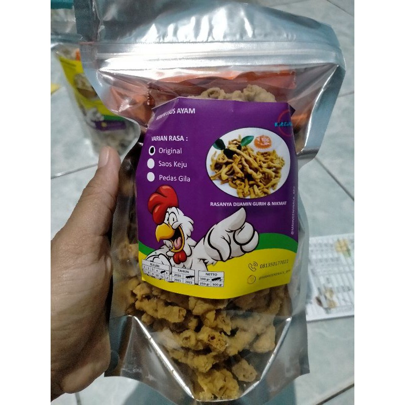 

keripik usus original