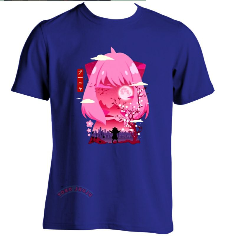 Baju Kaos Anime Spy x Family ANYA FORGER 3 print DTF