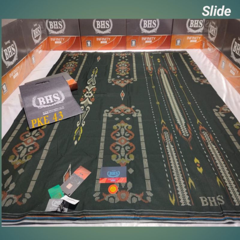 Sarung BHS Infinity silver / Sarung Pria Original BHS/ Sarung  BHS Terbaru
