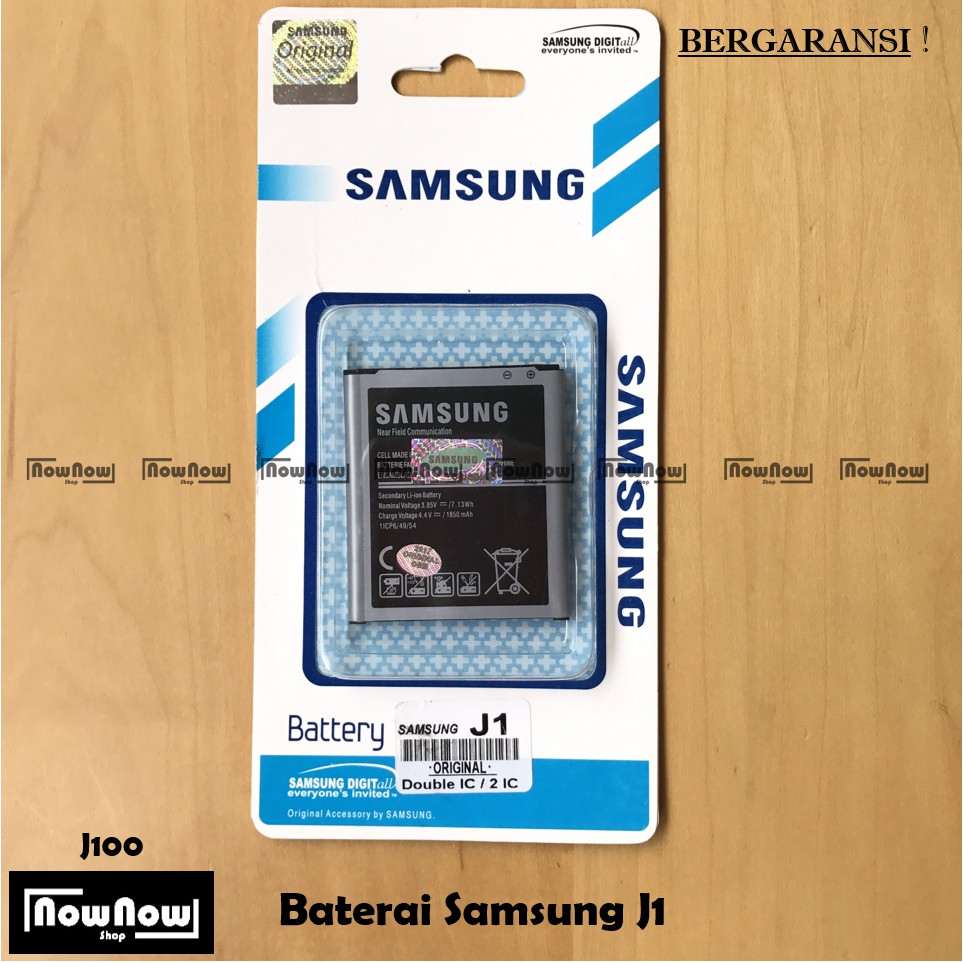 Baterai Samsung Galaxy J1 2015 J100 J100f J100g J100h Original SEIN Battery Batre Batrai