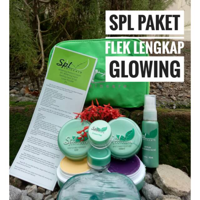 SPL/SWF SKINCARE  PAKET FLEK LENGKAP GLOWING SABUN BATANG