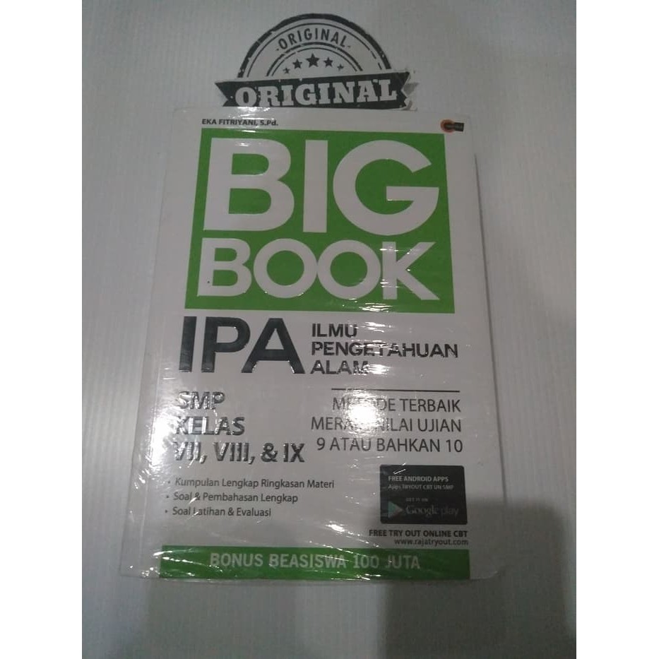 Big Book IPA SMP Kelas 1,2, &amp; 3 by Eka Fitriyani, S.Pd