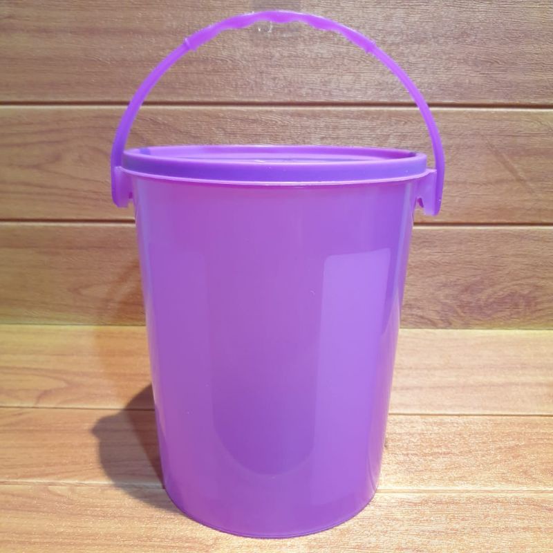 Toples Gagang 6 Liter / Toples Plastik Bulat Gagang / Warna Warni / Toples Murah