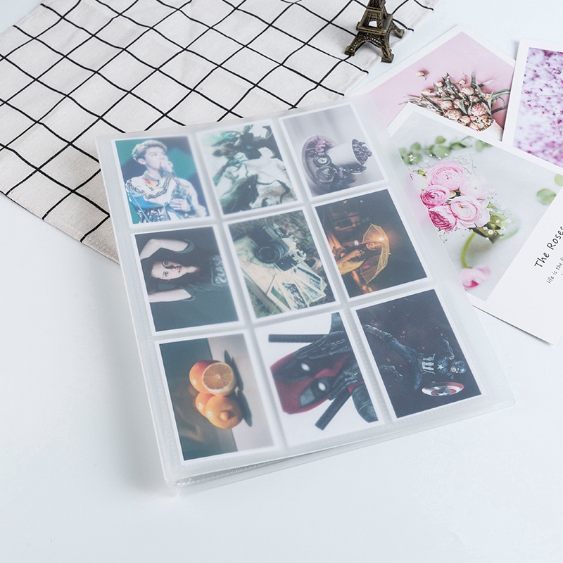 288 Cards Holder Albums for 3 Inch Board Game Cards Album Book Sleeve Holder Photocard Lomo Cards