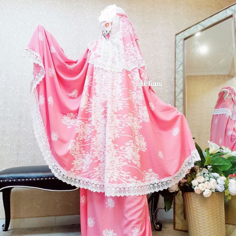 Mukena Al Gani by Yulia Jannah berenda