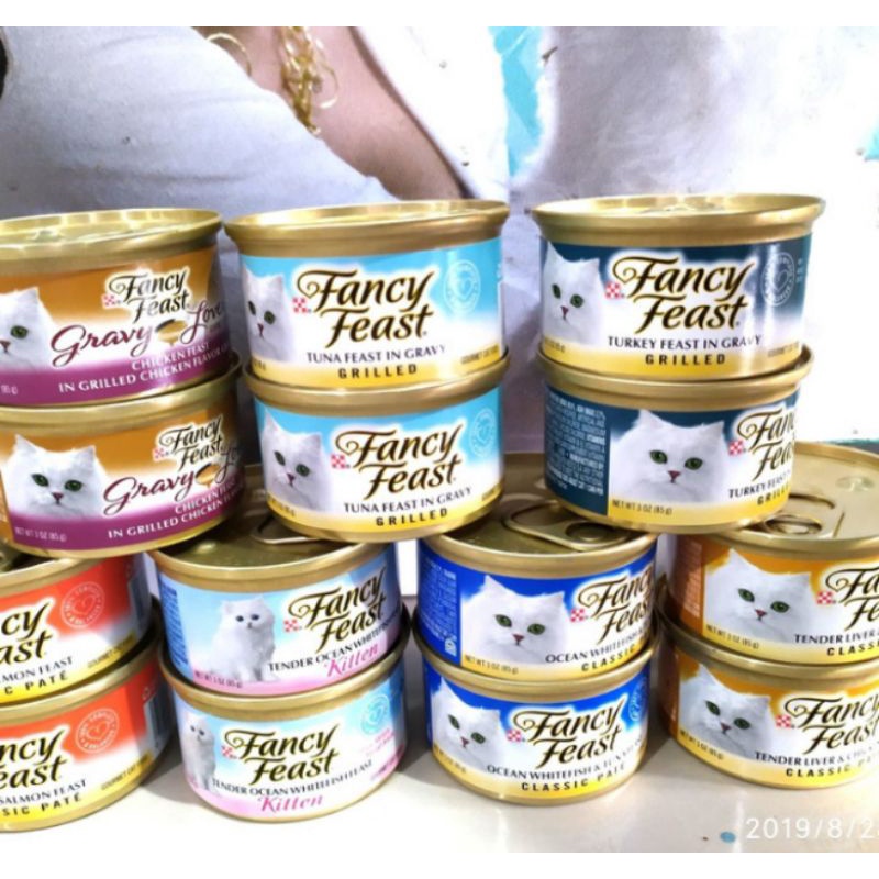 Makanan basah Kucing - Fancy feast 85gr all varian