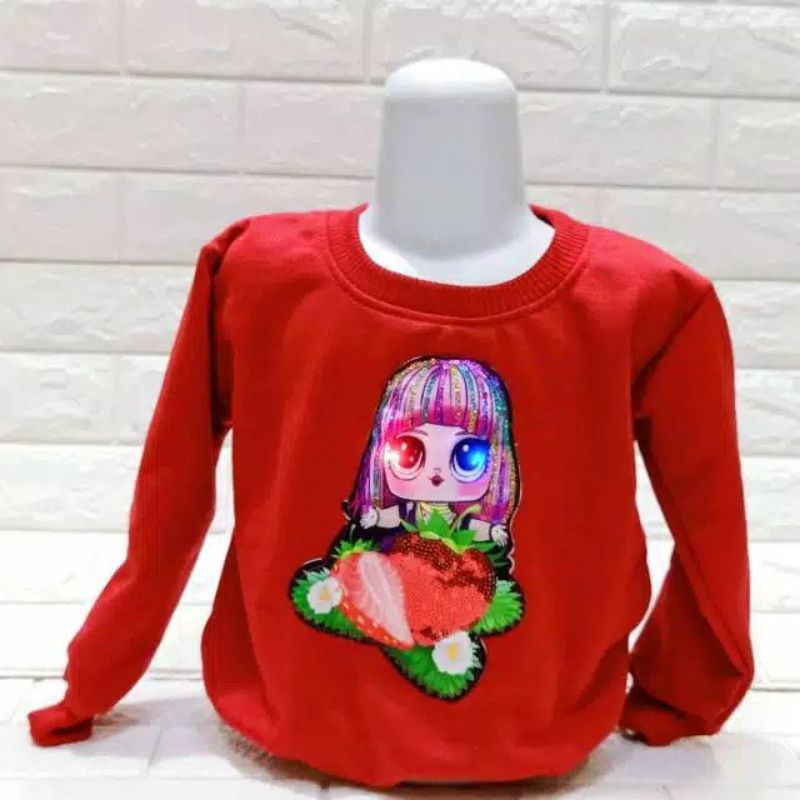 SWEATER ANAK LOL LED / SWEATER ANAK PEREMPUAN