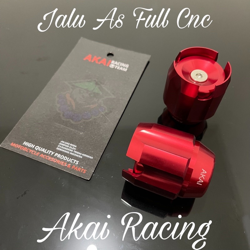 JALU AS RODA FULL CNC FULL WARNA / JALU AS RODA NMAX AEROX PCX VARIO NINJA CBR VIXION R15 R25