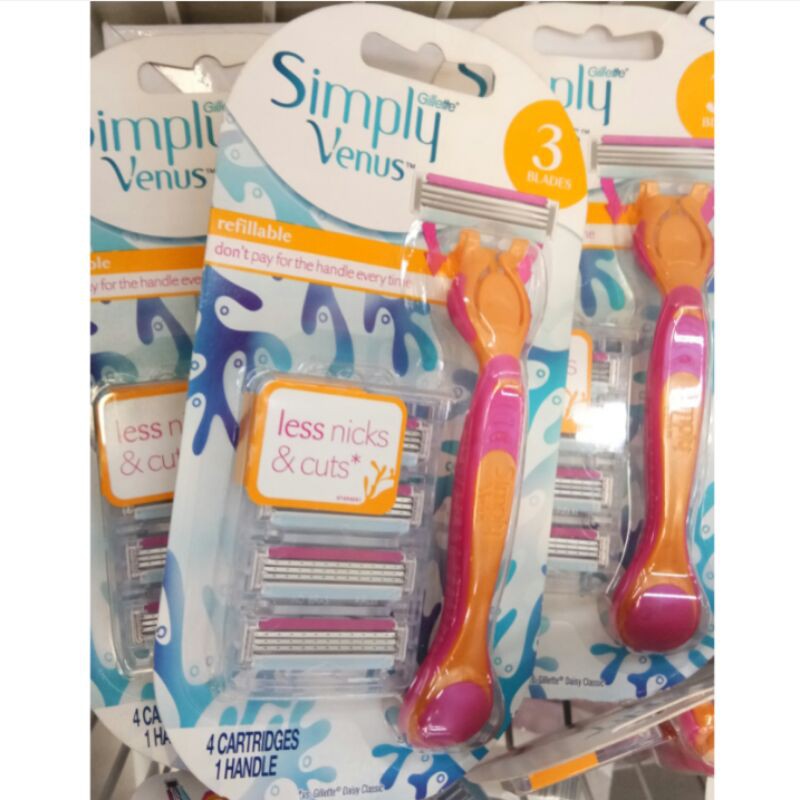 

Simply Venus 3 Blades Razor