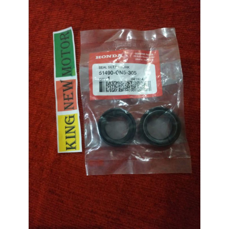 SEAL SHOCK DEPAN GRAND SUPRA KARISMA BEAT