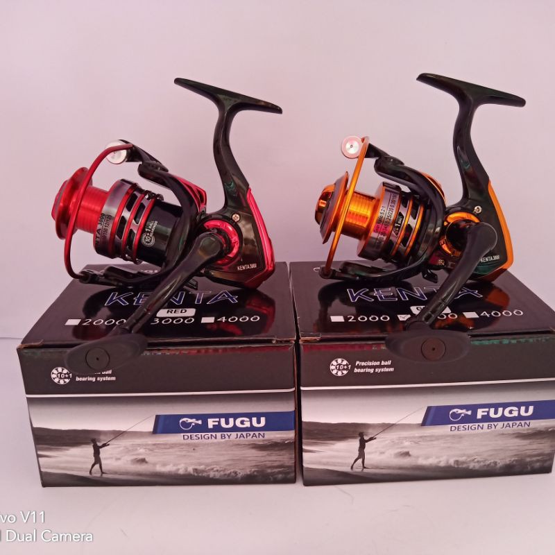 Reel fugu kenta 1000 3000 4000 6000 termurah reel pancing kolam reel fugu kenta terbaru