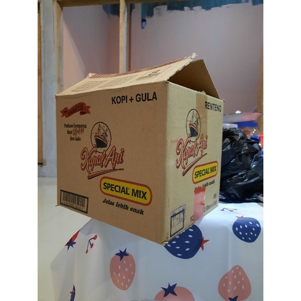 

KARDUS BEKAS | DUS BEKAS / KARDUS KOPI KAPAL API / KARDUS PACKING / FLIPPED BOX