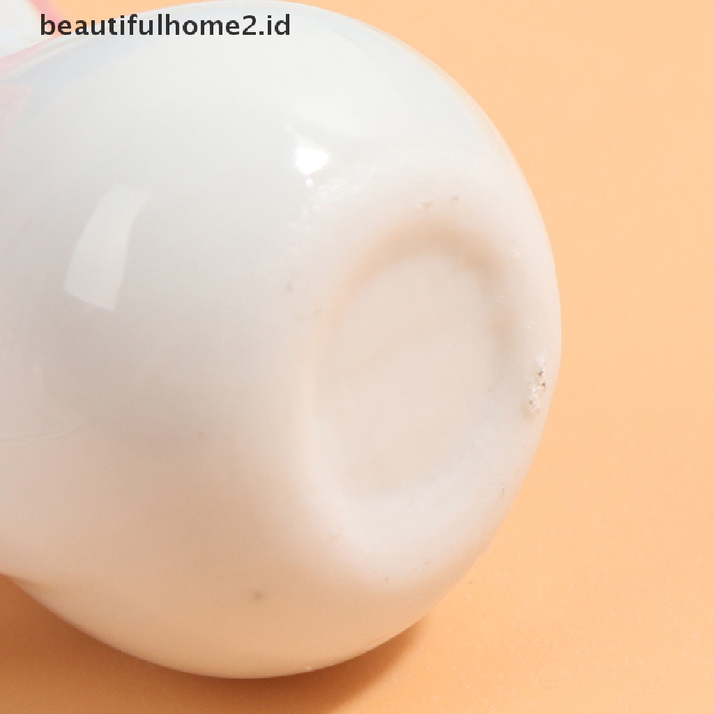 (Beautifulhome2.Id) Miniatur Pot Bunga Skala 1: 12 Untuk Dekorasi Rumah Boneka