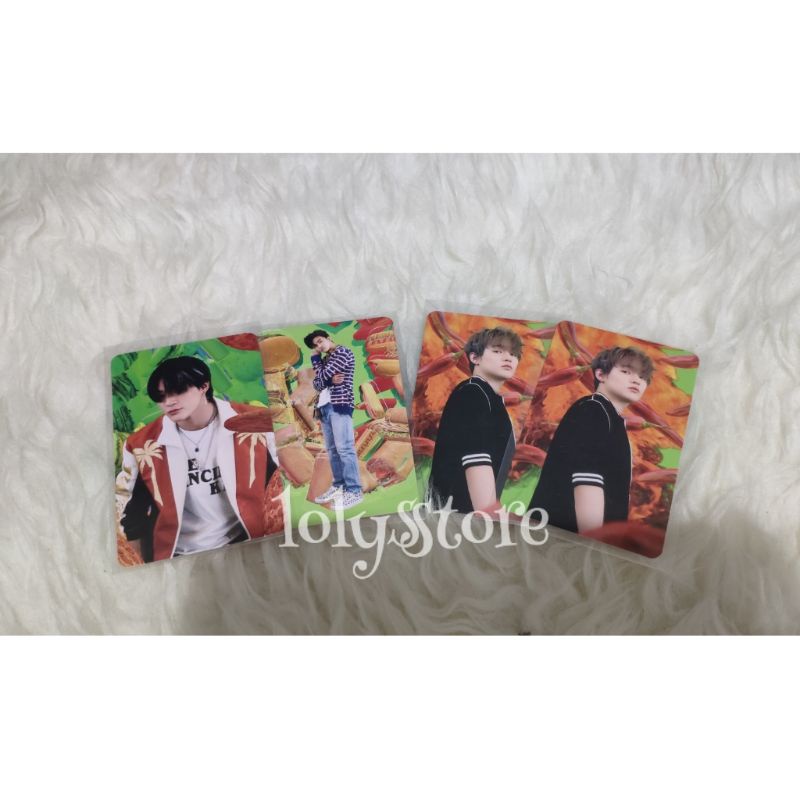 photocard AR clip hot sauce jeno jaemin chenle