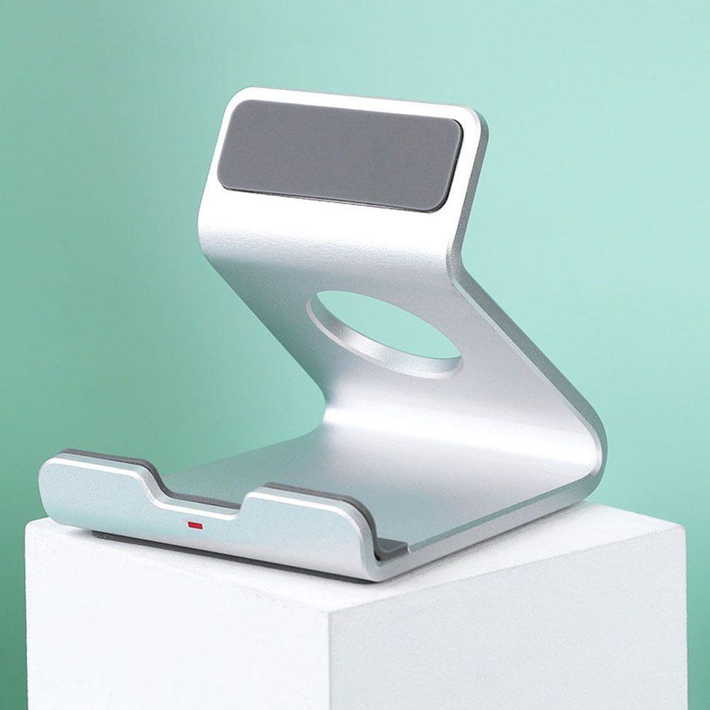 Agustina Holder Ponsel Kreatif Paduan Aluminium Desktop Genggam Adjustable Tablet Holder