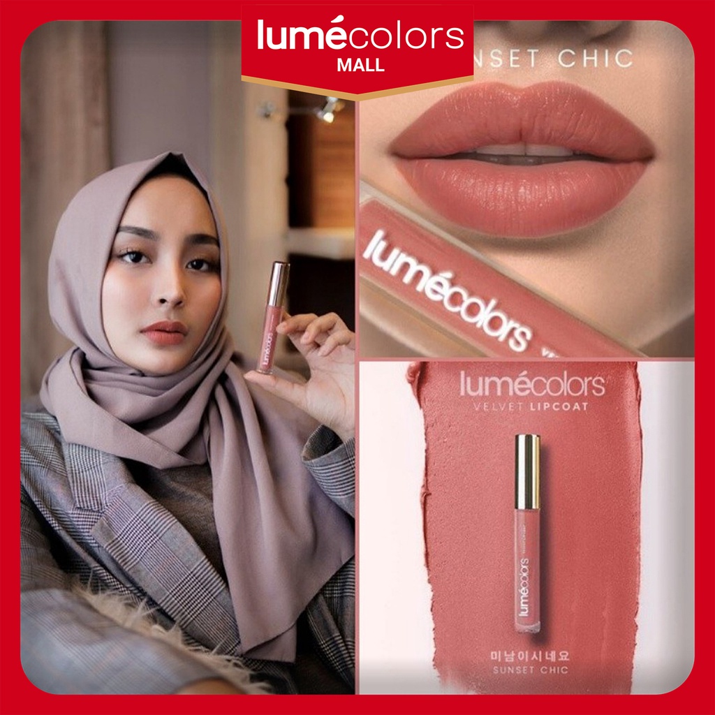 HALAL BPOM  ANTI Crack &amp; Kiss Proof Lumecolors 10 Warna Lipstik Satuan Korea Christina Lie