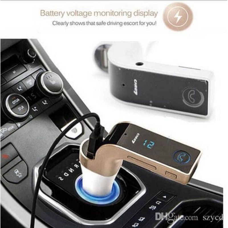 car  G7 fm modulator Bluetooth