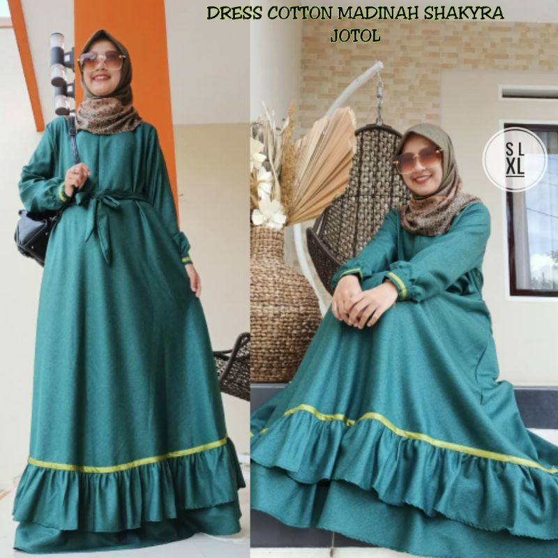 Dress Syakira Katun Madinah