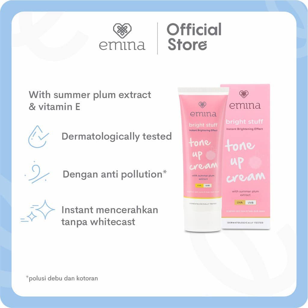 Emina Bright Stuff Tone Up Cream 20 ml / Emina Bright Stuff Series / Emina Bright Stuff