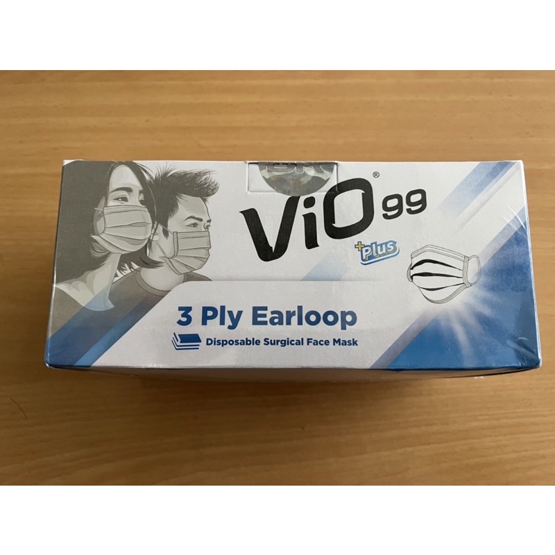 Masker Vio 99 3Ply Masker Medis Disposable Facial Mask